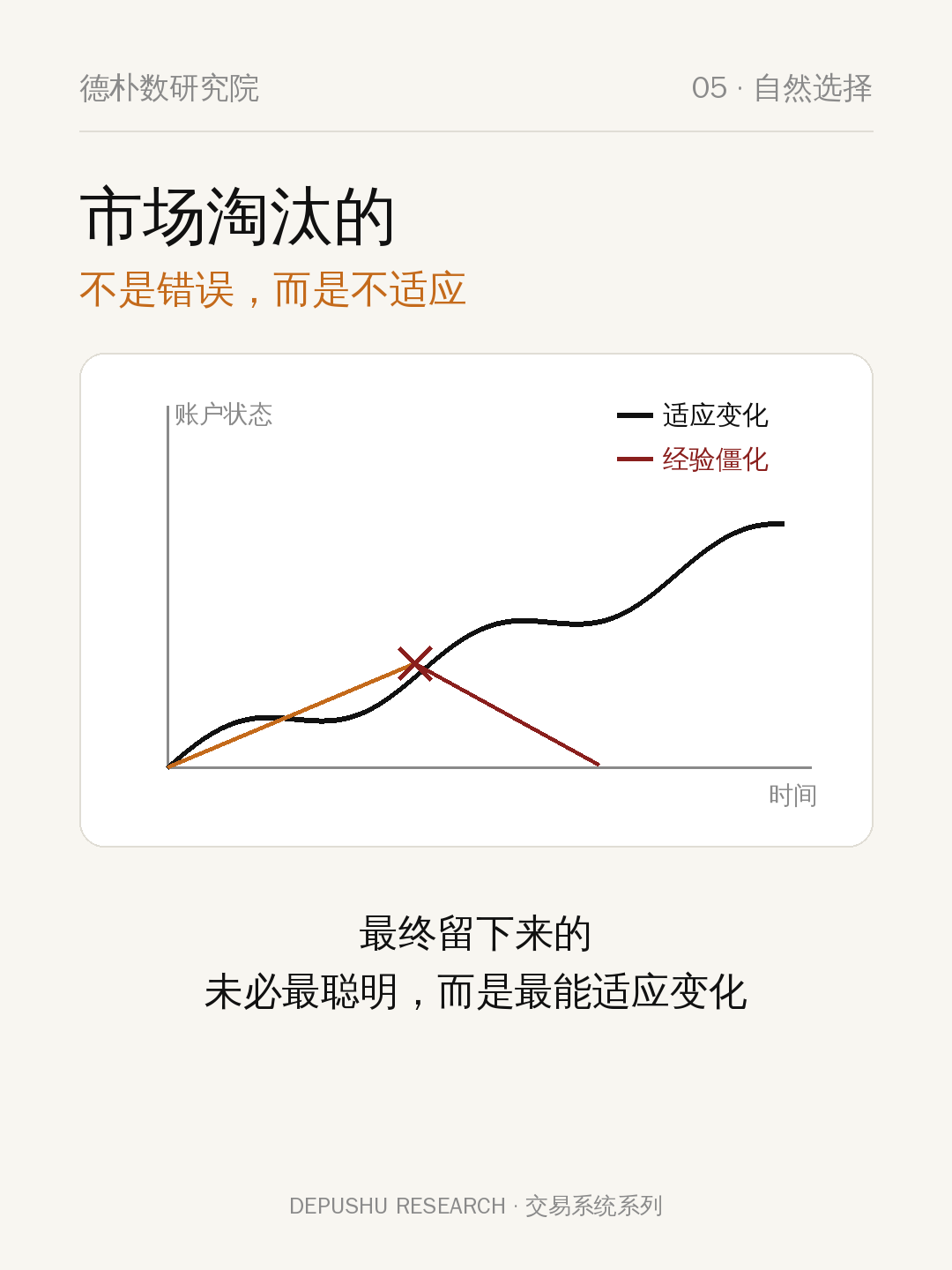 05 市场淘汰的不是错误,而是不适应